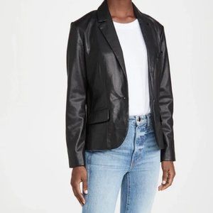 [NEVER WORN] Faux Leather Blazer from BB Dakota by Steve Madden